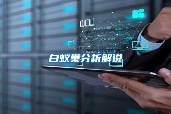 白蟻巢分析解說(shuō)