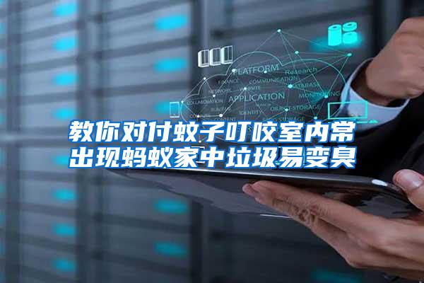 教你對付蚊子叮咬室內常出現螞蟻家中垃圾易變臭