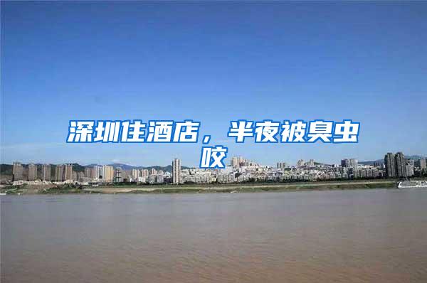 深圳住酒店，半夜被臭蟲咬