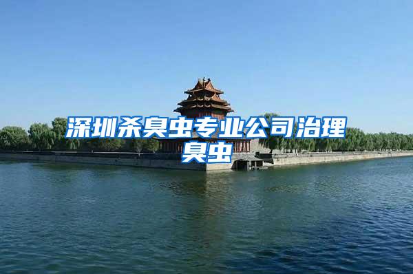 深圳殺臭蟲專業公司治理臭蟲
