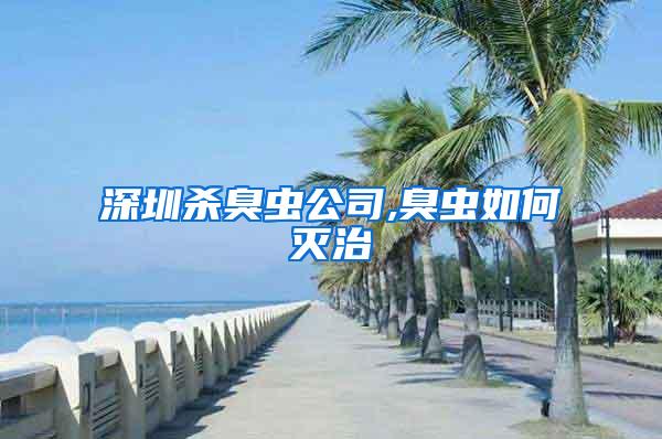 深圳殺臭蟲公司,臭蟲如何滅治